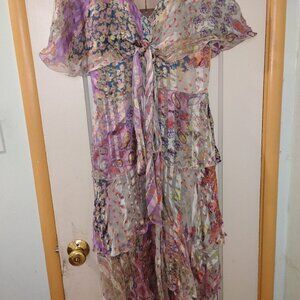 Etro silk midi dress